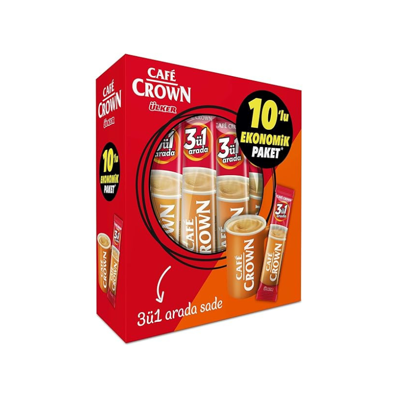 Ülker Café crown "3 in 1" (x10) 180 g