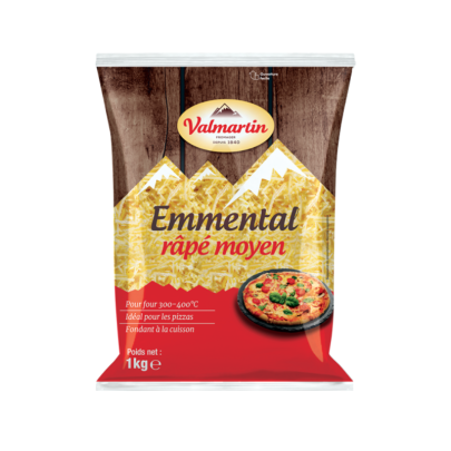 Valmartin Emmental râpé moyen 1 kg