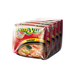 YumYum Nouilles chinoises saveur crevette (x5) 300 g