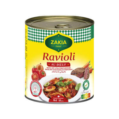 Zakia Raviolis au bœuf 800 g