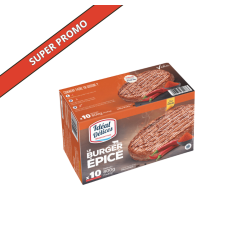 Idéal Délices Burgers Épicés (x10) 800 g